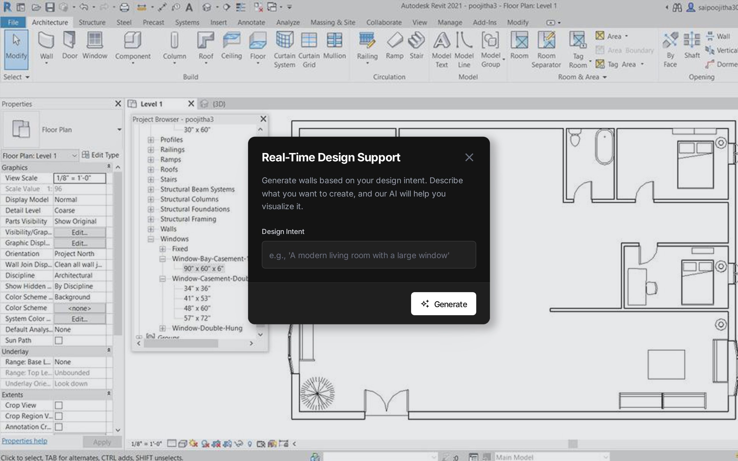 Real-Time Design Support Demo